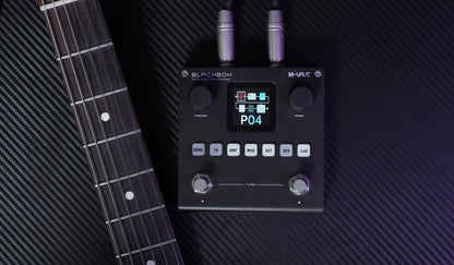 M-VAVE Blackbox Guitar / Bass AMP Modeler Multi Effects Processor Rechargeable for Electric Guitar Bass