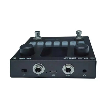 M-VAVE Blackbox Guitar / Bass AMP Modeler Multi Effects Processor Rechargeable for Electric Guitar Bass