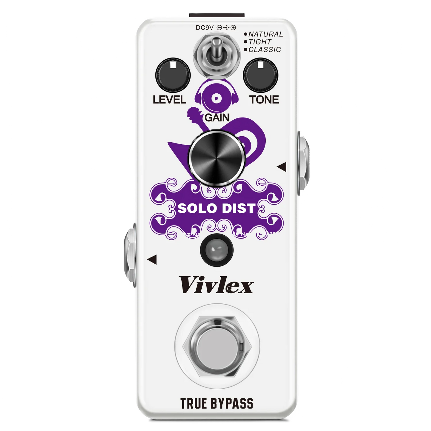 VIVLEX-Guitar Pedals Super Effects, Pedal Tuner, Overdrive Delay, Reverb Distortion, Fuzz Noise Gate, Flanger Metal Zone, Blues
