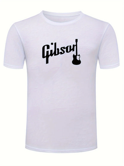 The tee wrapped or displayed as a gift for a guitarist or music lover.