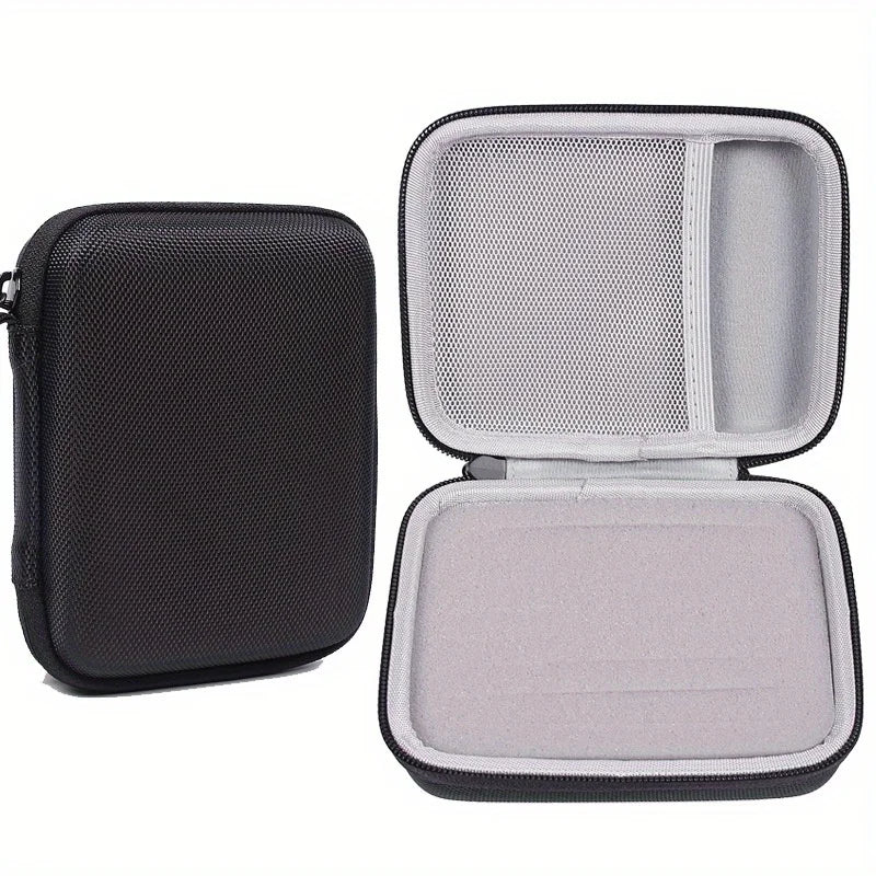 Macro shot showing the textured EVA material and build quality of the pick holder case.